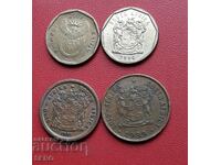 Africa de Sud-lot 4 monede