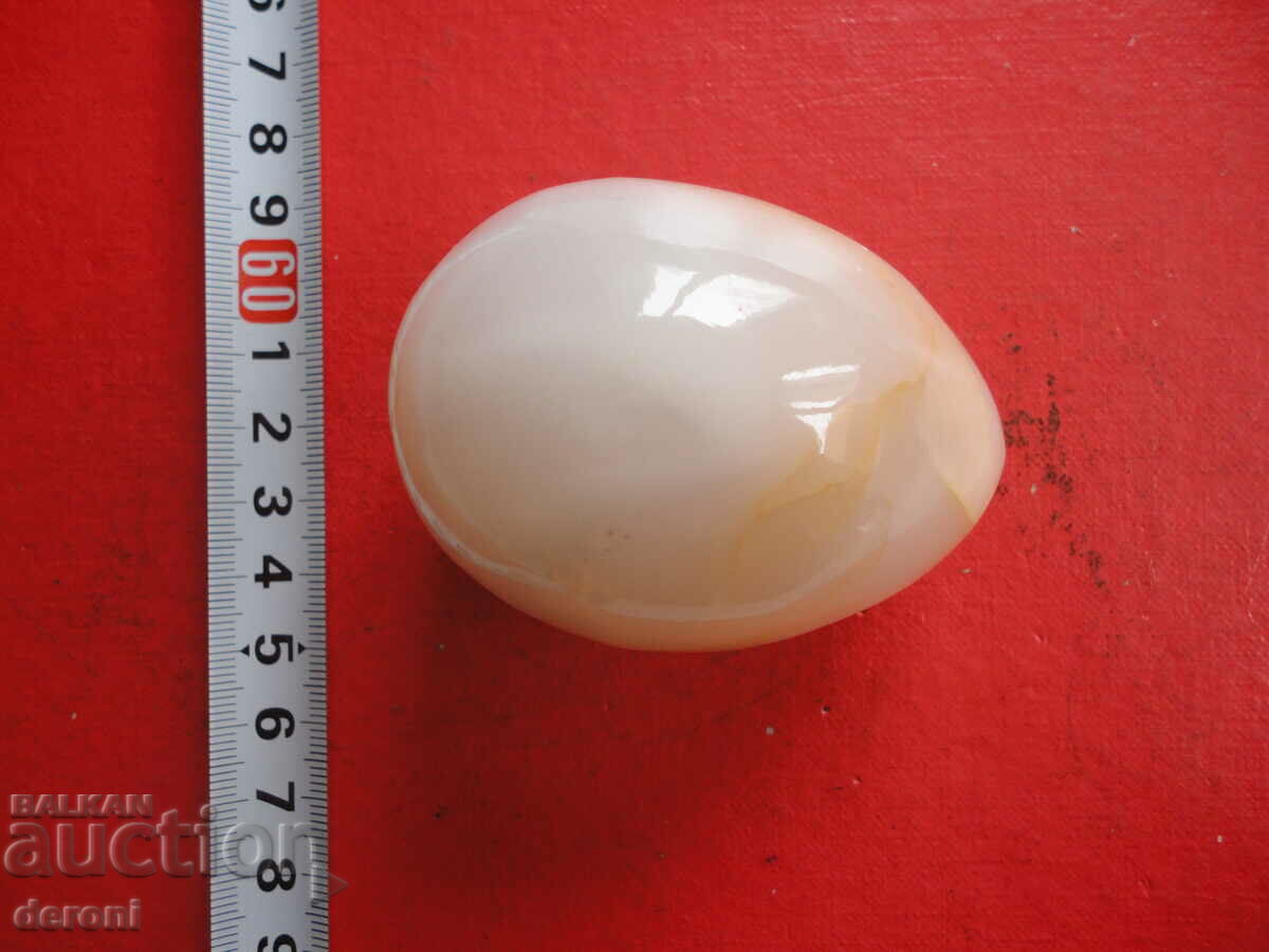 Egg from stone mineral 6 with price 20.00 BGN | € 10.23 Egg from stone mineral 6 with price 20.00 BGN | € 10.23