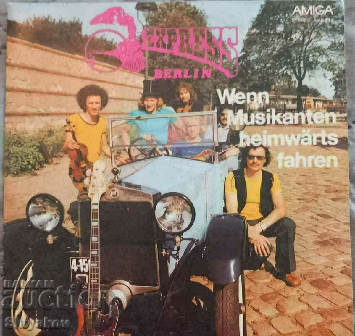 Gramophone record Express Berlin - Wenn Musikanten heimwärts