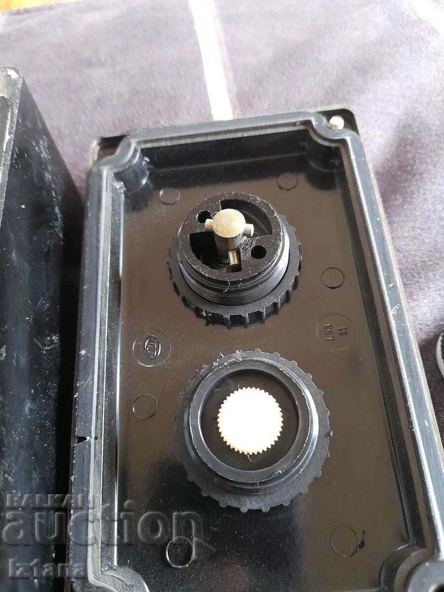 Old electric counter, breaker, switch, switch - 6 Old electric counter, breaker, switch, switch - 6