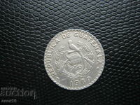 Guatemala 25 centavos 1969