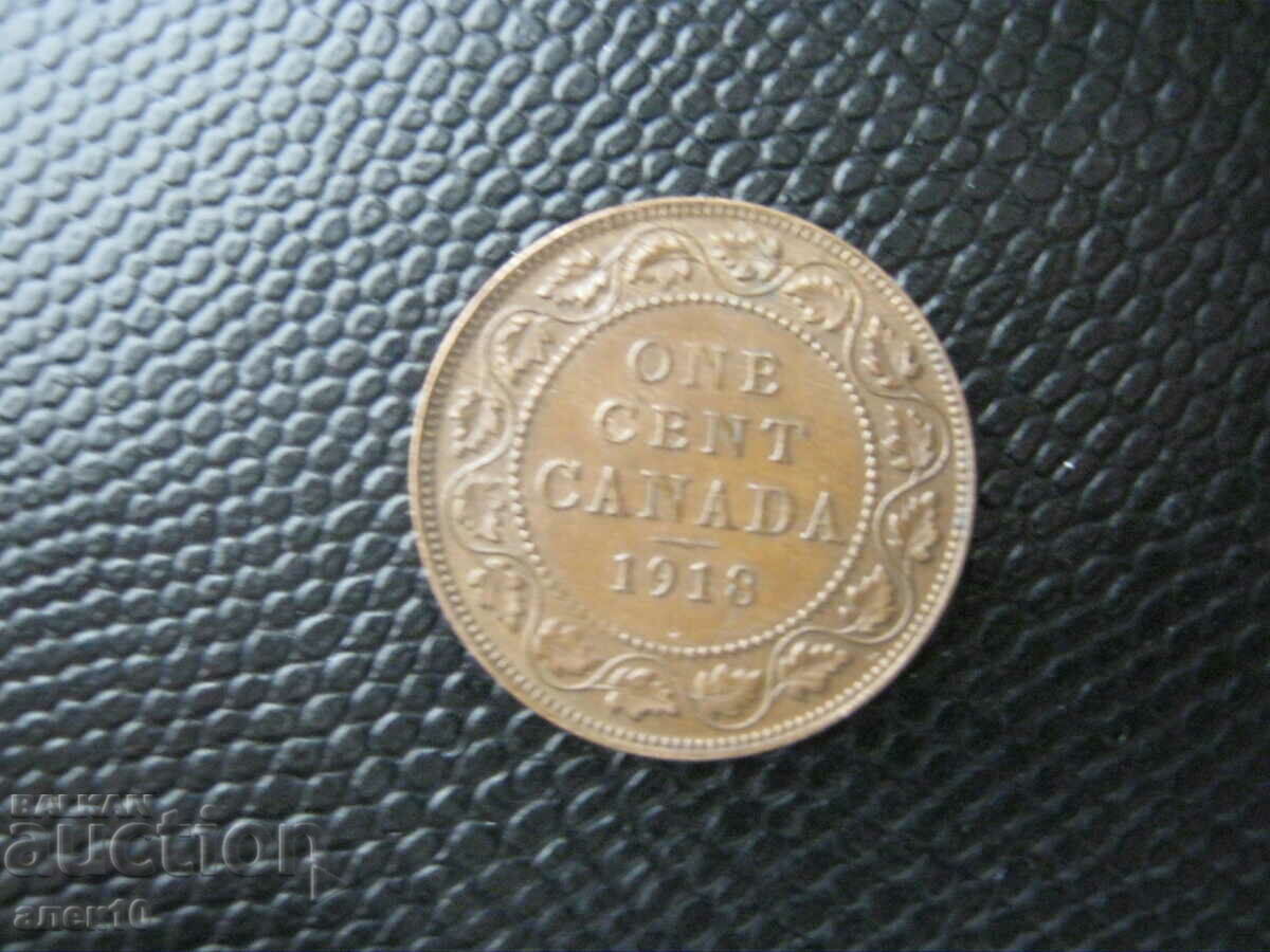 Канада  1  цент   1918