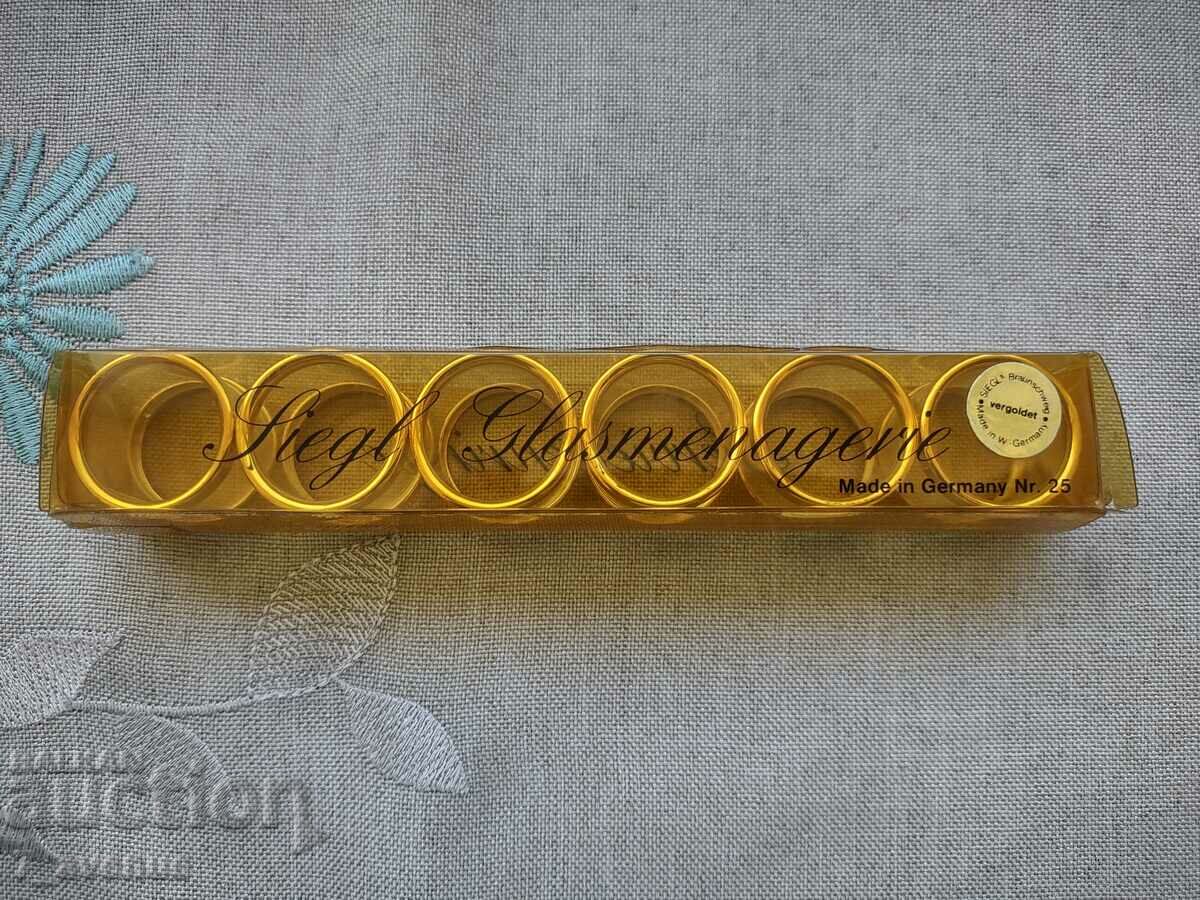 Auction Old napkin rings 6 pieces, 16.05..24 Auction Old napkin rings 6 pieces, 16.05..24