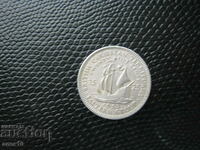 Изт. Карибски  щати  25  цент   1955