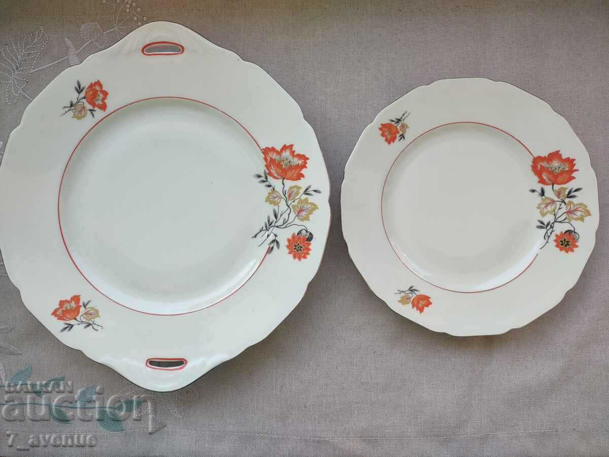 Auction Old porcelain dessert service, 6+1, Altwasser, 16.05.24 Auction Old porcelain dessert service, 6+1, Altwasser, 16.05.24