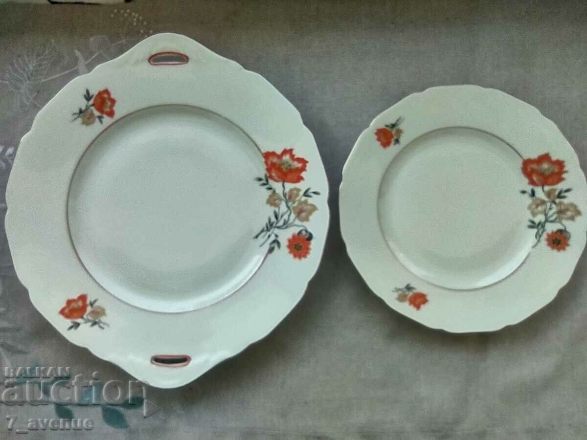 Delivery of Old porcelain dessert service, 6+1, Altwasser, 16.05.24 Delivery of Old porcelain dessert service, 6+1, Altwasser, 16.05.24