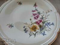Old porcelain plate as a platter, Germany 05/16/24