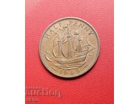 Marea Britanie - 1/2 penny 1965