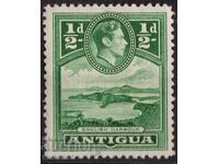 GB/Antigua-1938-KG VI-овал+изгледи,MLH