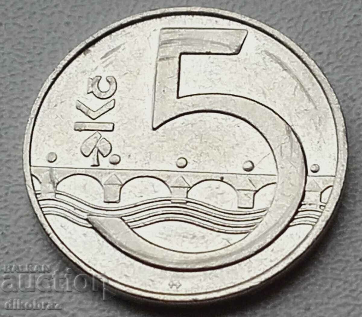 Cehia - 1995 - 5 coroane