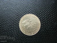 Κέντρο. Αφρική 10 φράγκα 1985