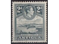 GB/Antigua-1938-KG VI-овал+изгледи,MNH