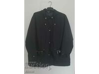 Women's black spring jacket Size 50-52
