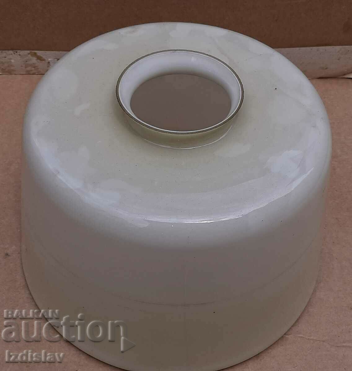 Auction Antique glass ceiling lamp, lampshade Auction Antique glass ceiling lamp, lampshade