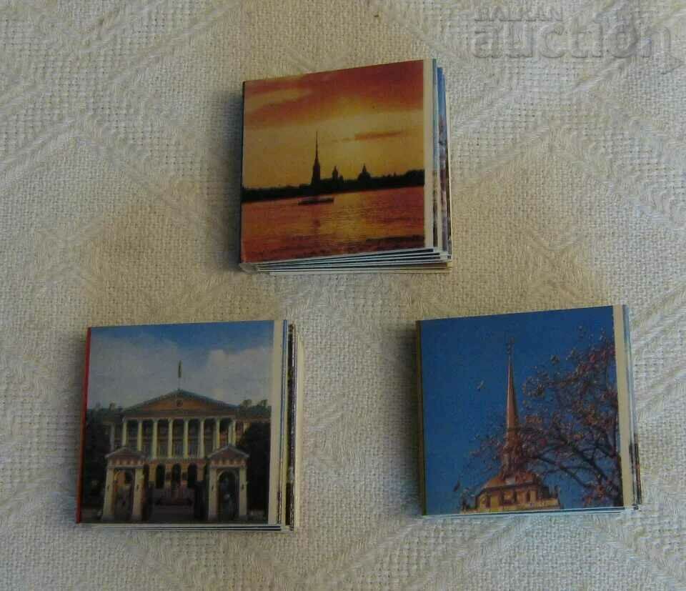 Delivery of LENINGRAD/PETERSBURG MINI BROCHURES 3 ISSUES 1969 Delivery of LENINGRAD/PETERSBURG MINI BROCHURES 3 ISSUES 1969