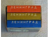 LENINGRAD/PETERSBURG MINI BROCHURES 3 ISSUES 1969