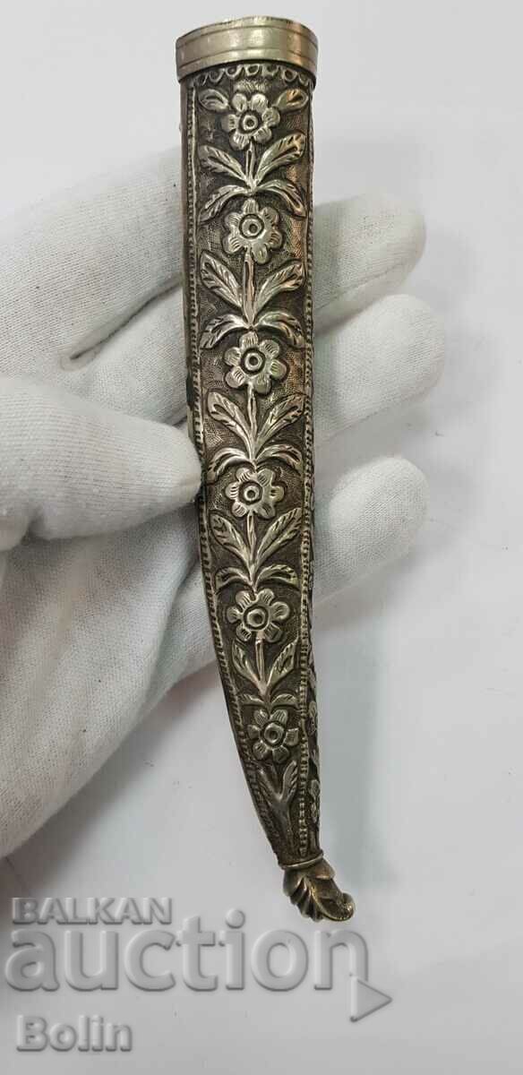 A rare forged Renaissance can of knife, karakulak, scimitar 19th century.
