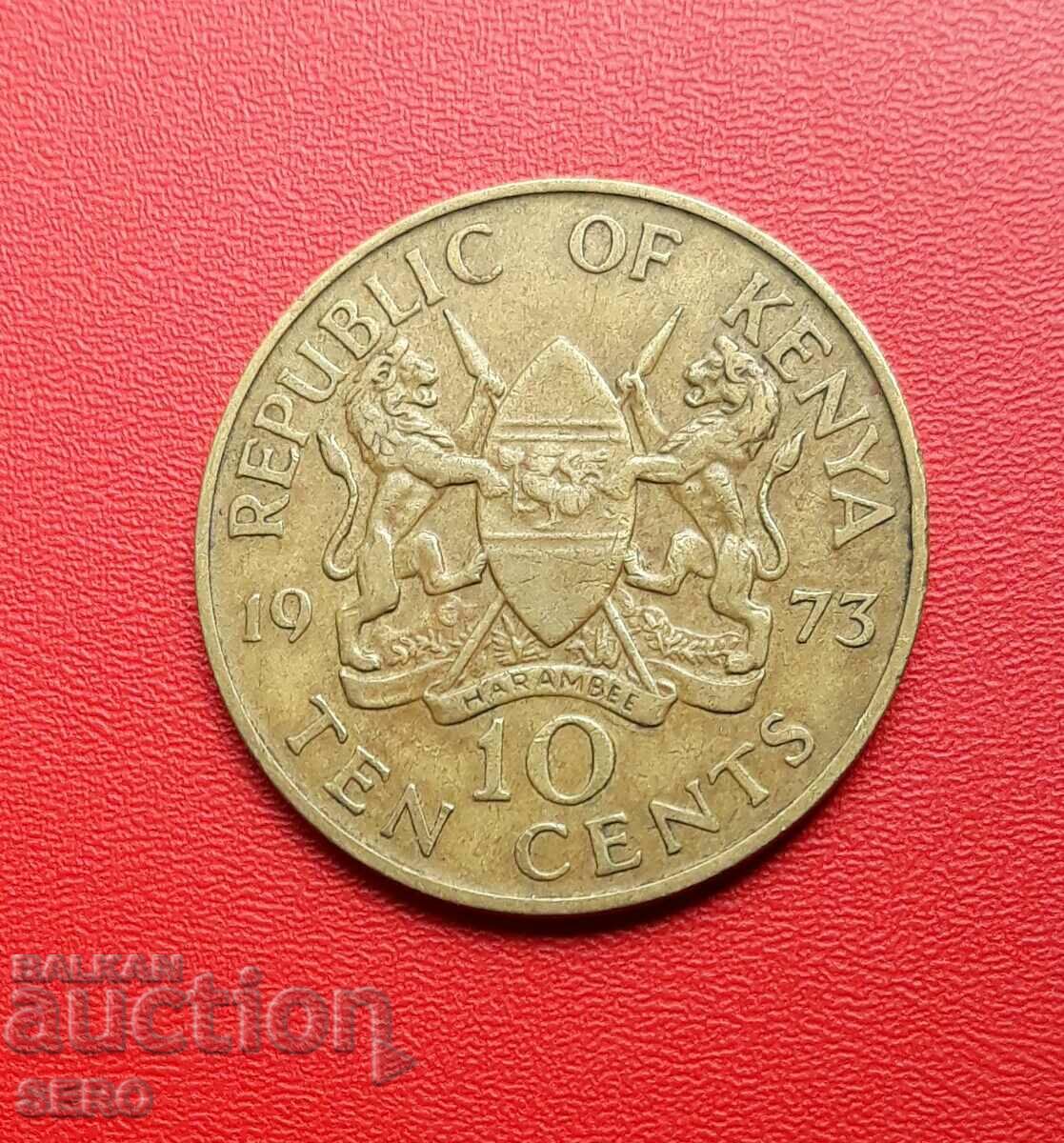 Kenya-10 cent 1973