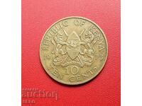 Kenya-10 cenți 1973
