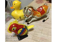 Lot Of Three Old Mechanical Toys
