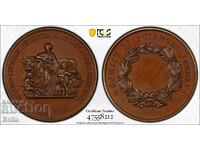 MS 64 - Medalia Franceză de bronz - Agricol - 1880