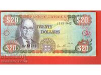 JAMAICA JAMAICA $20 issue issue 1995