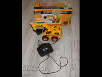 Excavator with remote control-Yellow