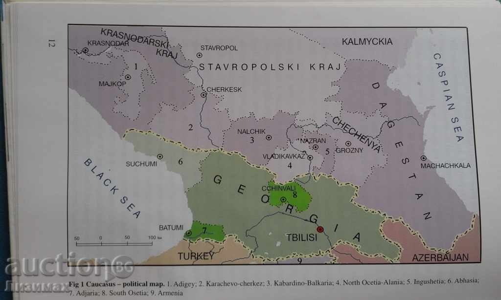 Доставка на Chechenya. Political and geographic portrait - Stefan Karast
