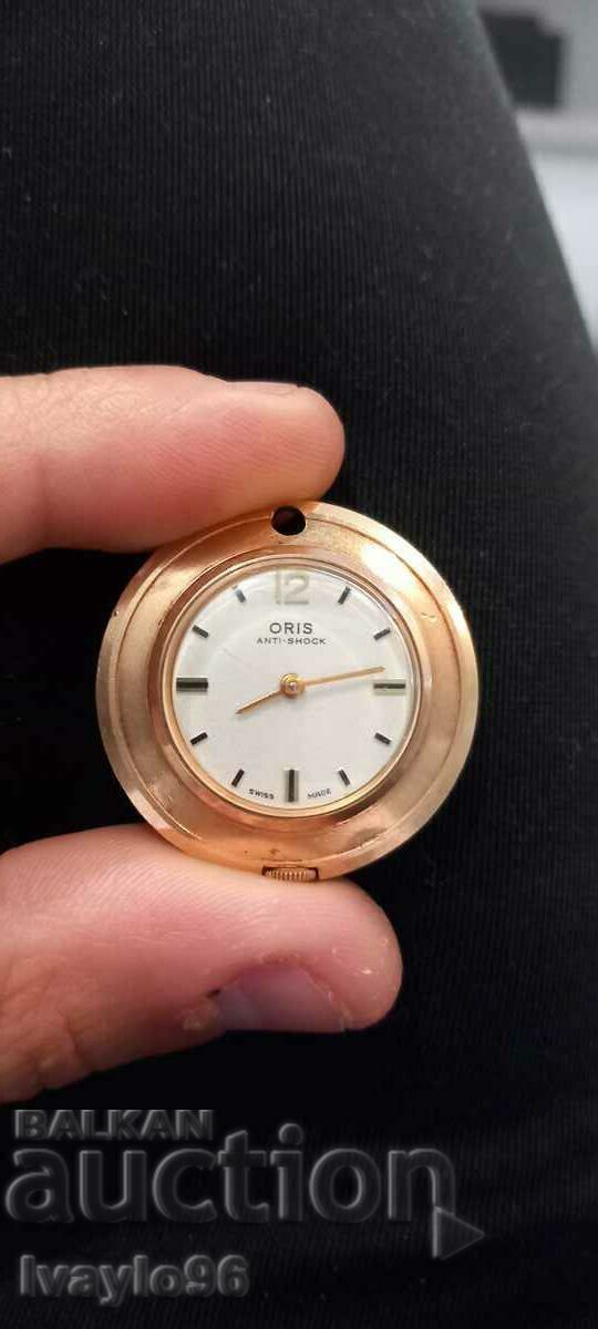 Oris Swiss ANTI-SHOCK ρολόι τσέπης