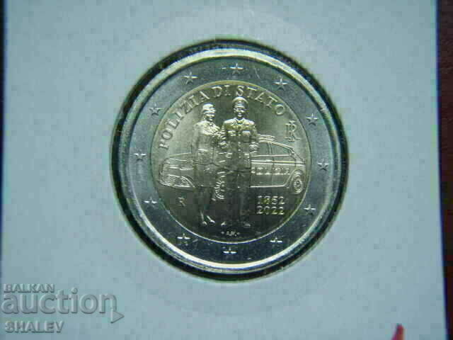 Auction 2 euro 2022 Italy "150 years Police" (1) /Italy/ - (2 euro) Auction 2 euro 2022 Italy "150 years Police" (1) /Italy/ - (2 euro)