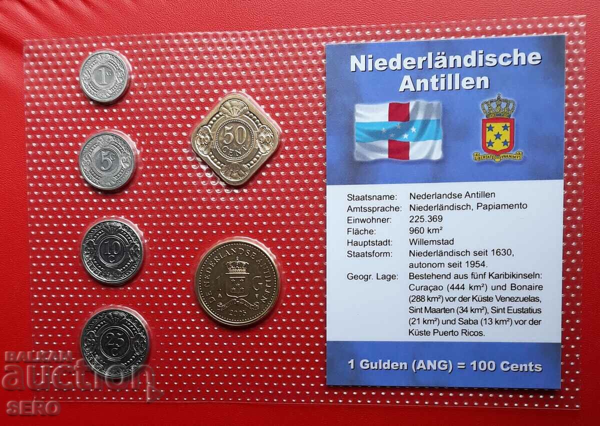 Нидерландски Антили СЕТ от 6 монети