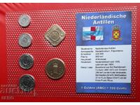 Antilele Olandeze SET de 6 monede