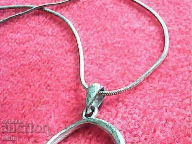 Delivery of old beautiful necklace bracelet silver plated