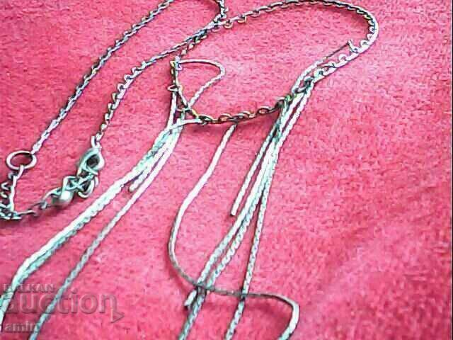 Παράδοση παλιό όμορφο επάργυρο κολιέ