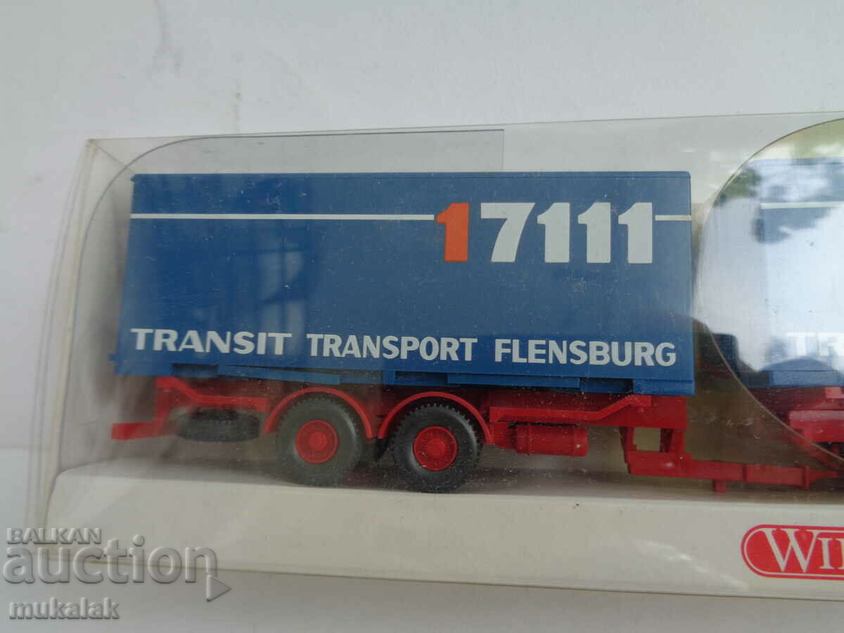 Auction  WIKIN H0 1/87 MAN TRUCK MODEL TOY TROLLEY