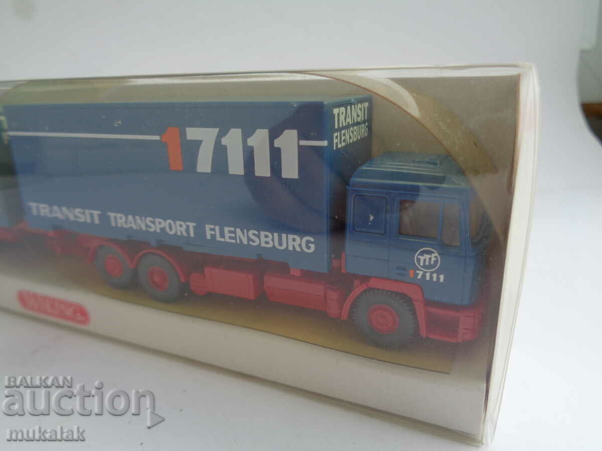 Delivery of WIKIN H0 1/87 MAN TRUCK MODEL TOY TROLLEY