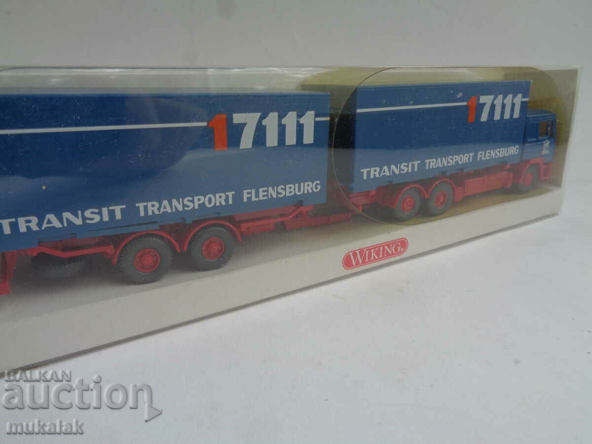 WIKIN H0 1/87 MAN TRUCK MODEL TOY TROLLEY - 5