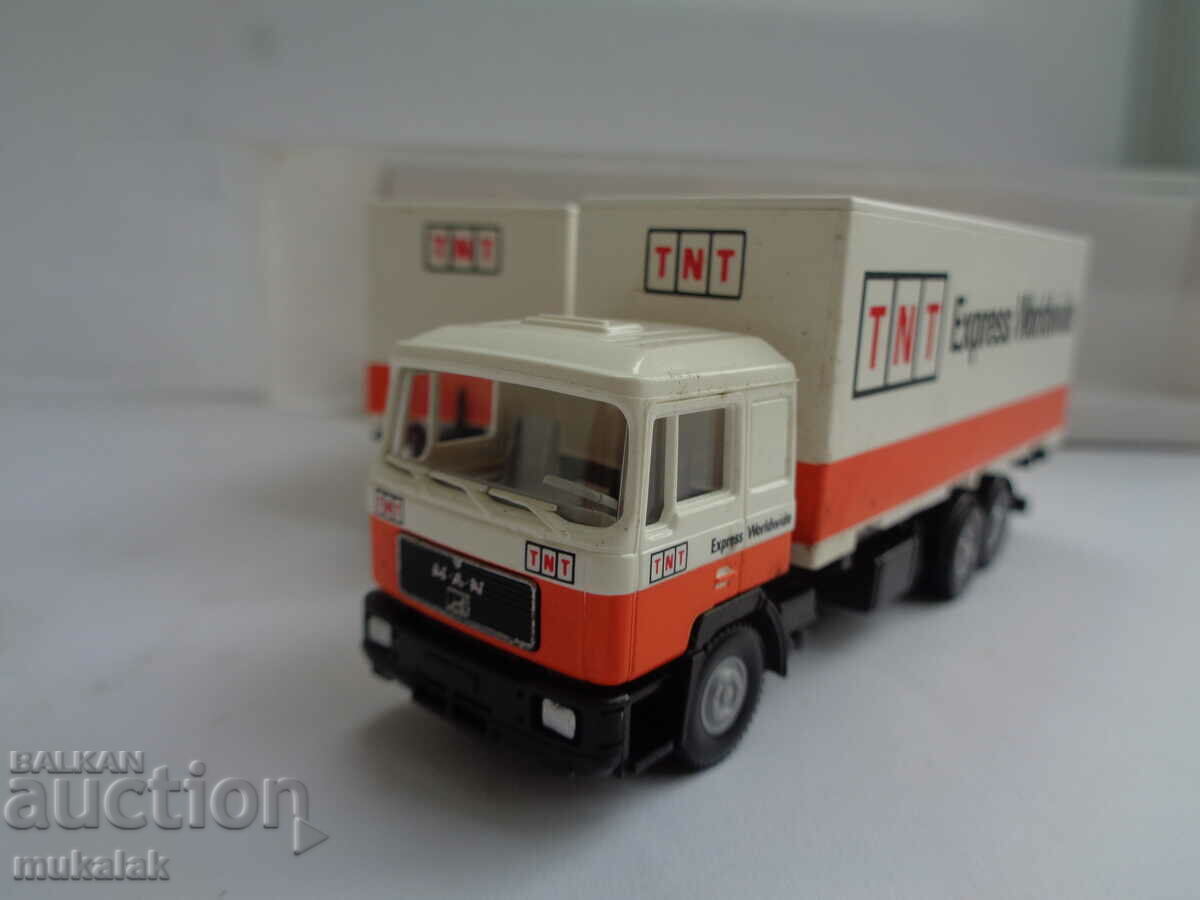 WIKIN H0 1/87 MAN TRUCK MODEL TOY TROLLEY with price 25.00 BGN | € 12.78 WIKIN H0 1/87 MAN TRUCK MODEL TOY TROLLEY with price 25.00 BGN | € 12.78