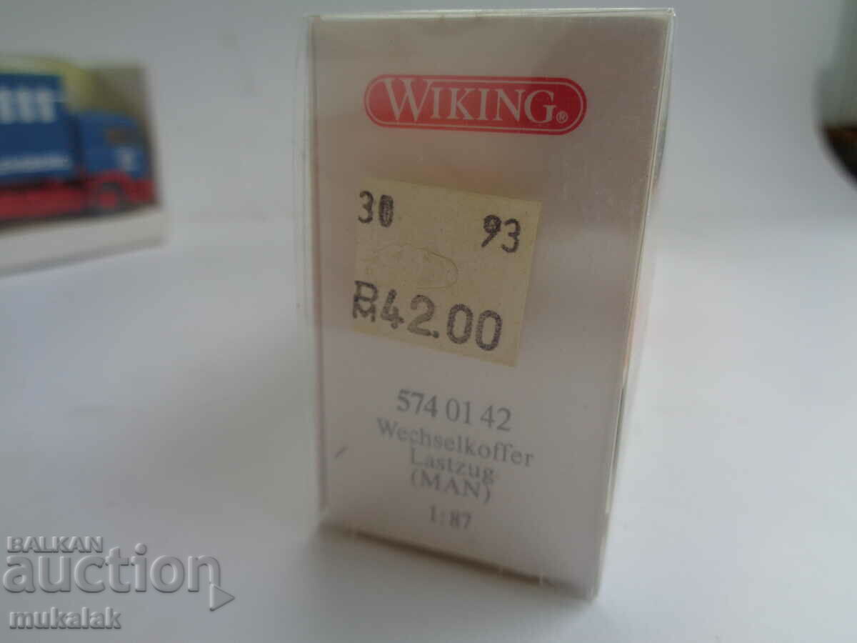 WIKIN H0 1/87 MAN TRUCK MODEL TOY TROLLEY - 7 WIKIN H0 1/87 MAN TRUCK MODEL TOY TROLLEY - 7