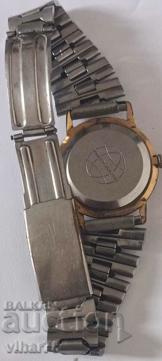 20 MICRON ROCKET MEN'S GOLD WRIST WATCH - 7 20 MICRON ROCKET MEN'S GOLD WRIST WATCH - 7