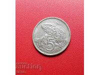 New Zealand - 5 cents 1978