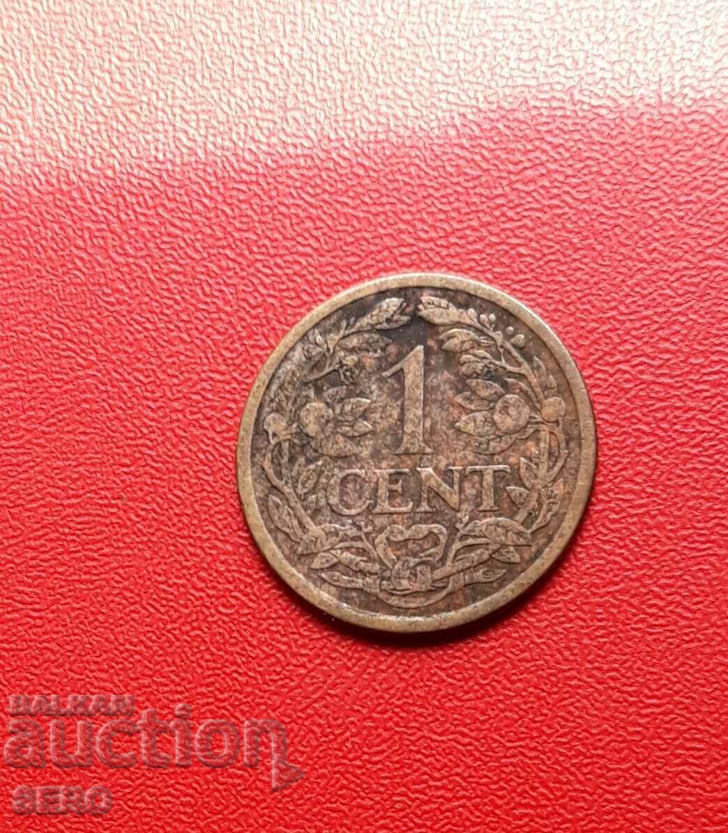 Netherlands-1 cent 1915