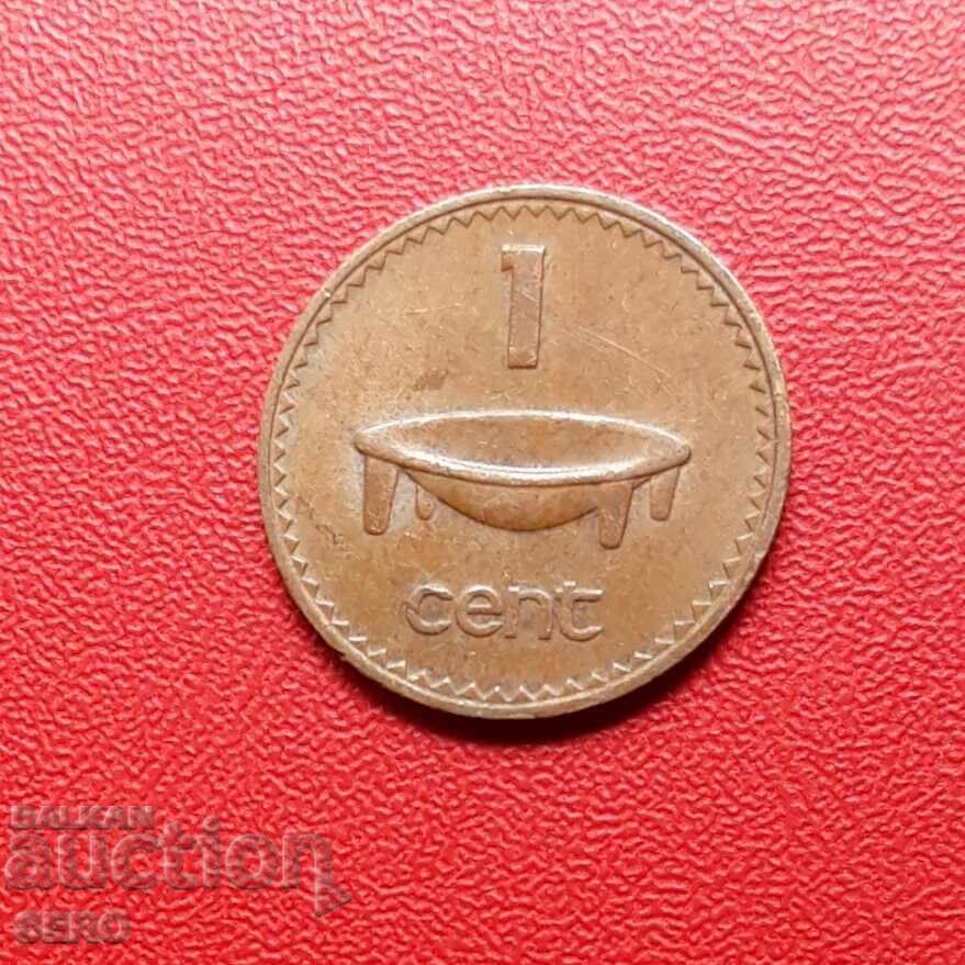 Insula Fiji-1 cent 1973