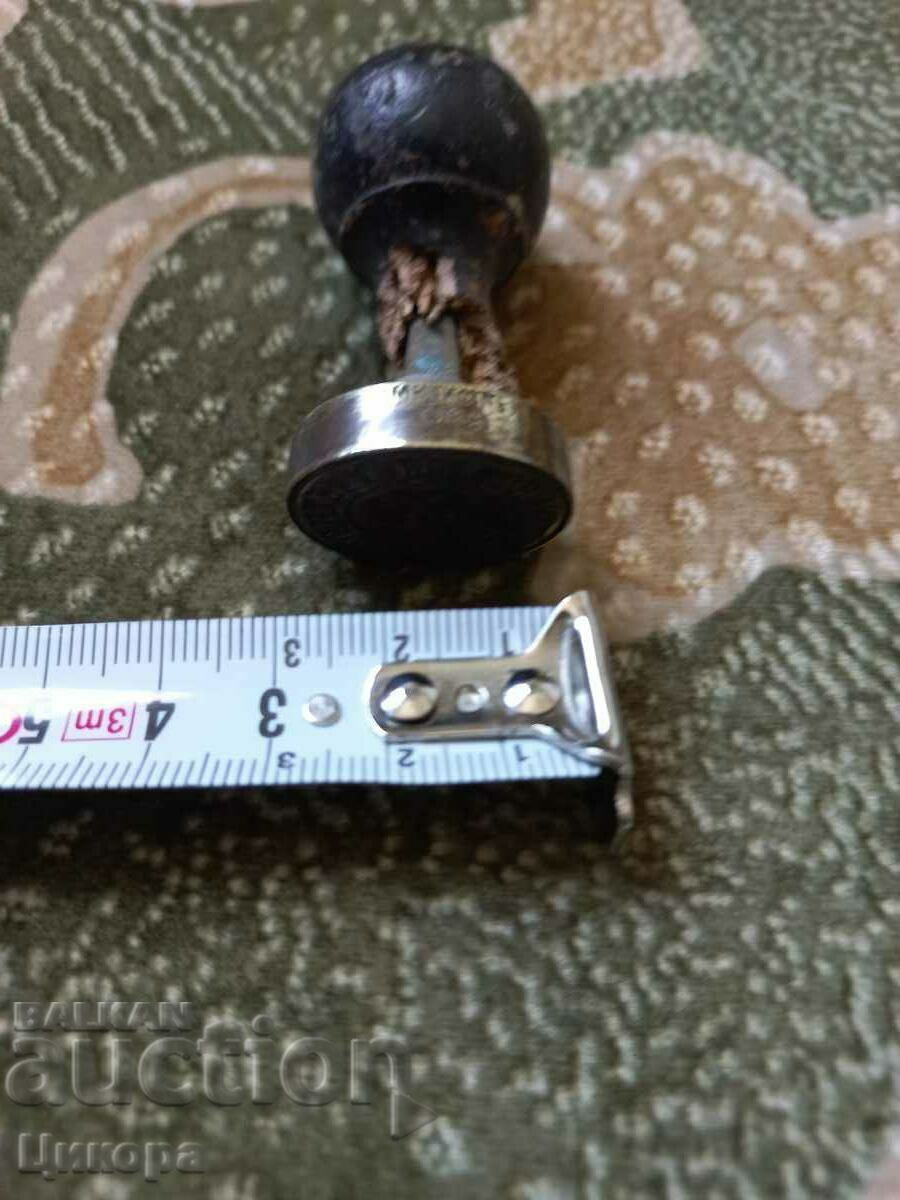 Livrarea VECHI SIGIL MILITAR DE BRONZ REGATUL BULGARIA