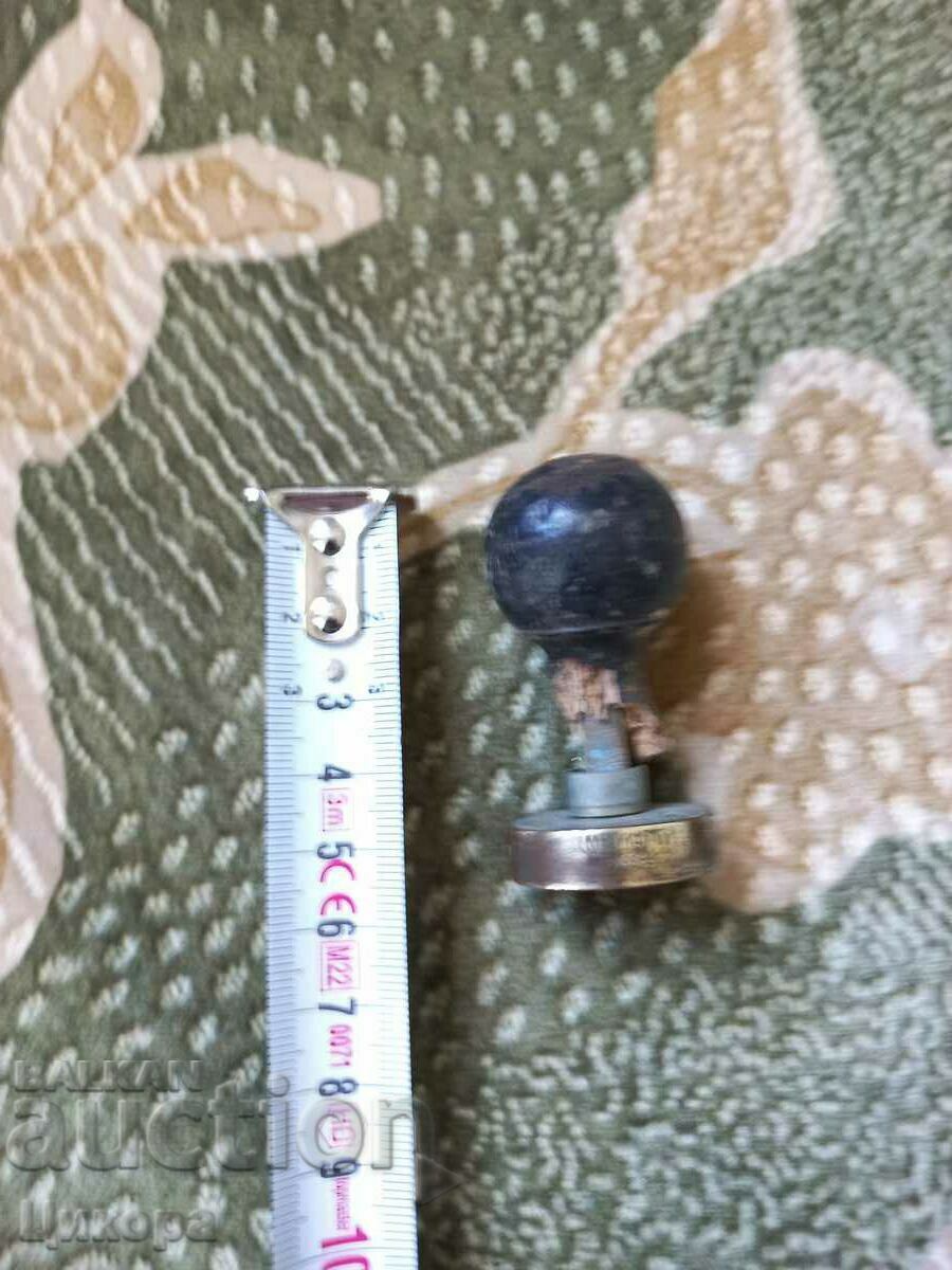 VECHI SIGIL MILITAR DE BRONZ REGATUL BULGARIA - 6