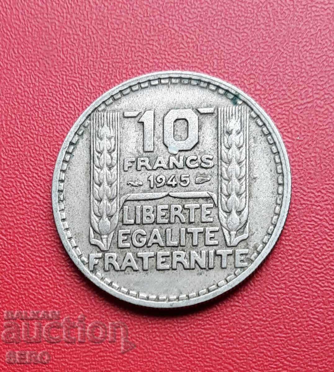 Γαλλία-10 φράγκα 1945