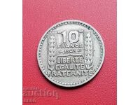 Франция-10 франка 1945