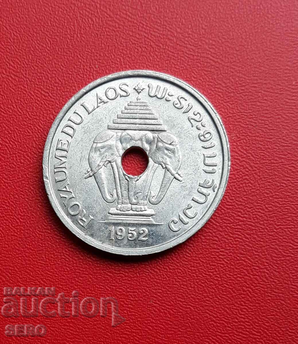 Laos-20 cents 1952