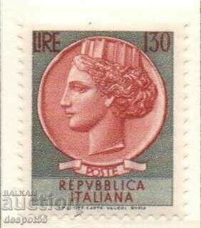1966. Италия. Италия - сиракузка монета, нова стойност.