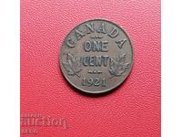 Канада-1 цент 1921